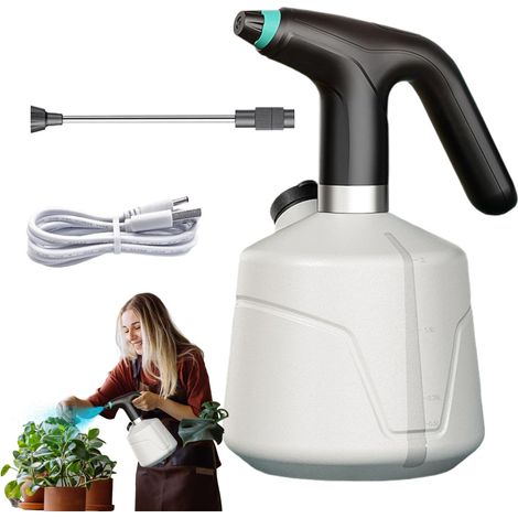 Pulvérisateur Électrique 2L sur Batterie - Vaporisateur Automatique Rechargeable USB pour Plantes, Jardin, Engrais et Nettoyage Intérieur (1/5)