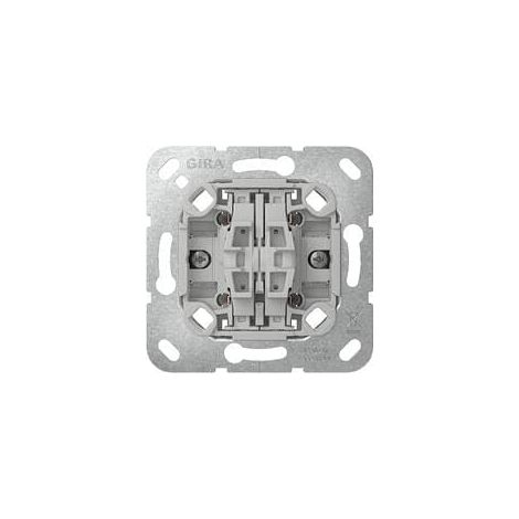 GIRA 314700 TASTSCHALTER-EINSATZ MIT BEFESTIGUNGSKRALLEN, 1-POLIG, 10AX, 250V