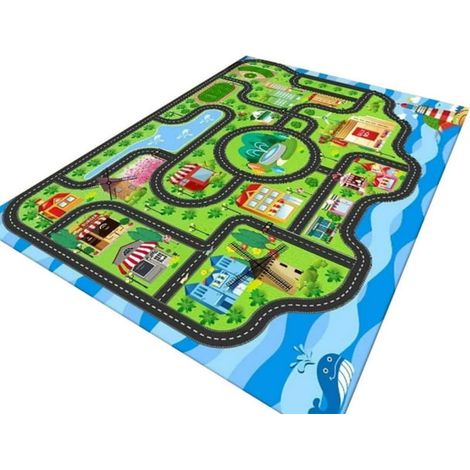 1 Alfombra de juegos infantil, antideslizante, suave, 40x60 cm, para dormitorio o sala de estar. (1/5)