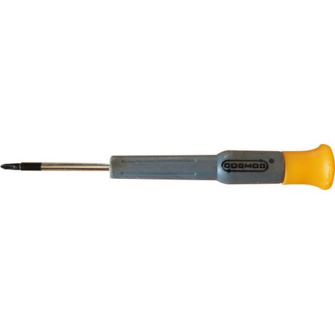 Tournevis fin Phillips n° 0 Longueur total 80 Longueur tige métallique 40 (1/3)