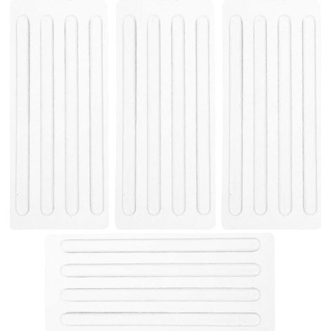 pièces de ruban adhésif fin en silicone transparent pour chaussures à talons hauts, protection anti-usure. (1/4)