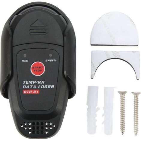 Enregistreur numérique de données de température et d'humidité, Interface USB de haute précision, enregistreur automatique de température RH (1/5)
