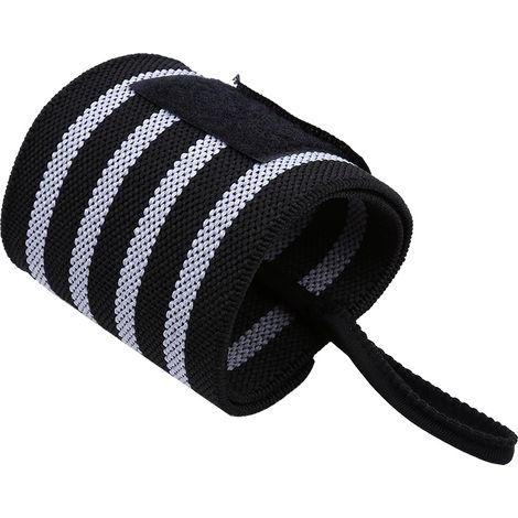 Bandage De Poignet - Support De Poignet Réglable Avec Boucle Pour Pouce - Protection Pour Musculation Et Fitness - 1 Pièce Gris (1/5)