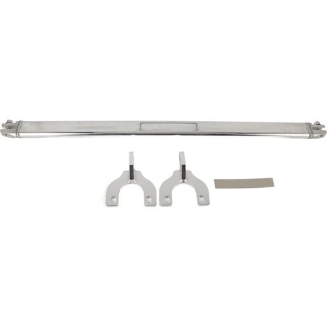 Barre de stabilisation supérieure arrière argentée pour Civic EG EK 92-00 Del Sol 93-97 Integra DC2 94-02 (1/5)