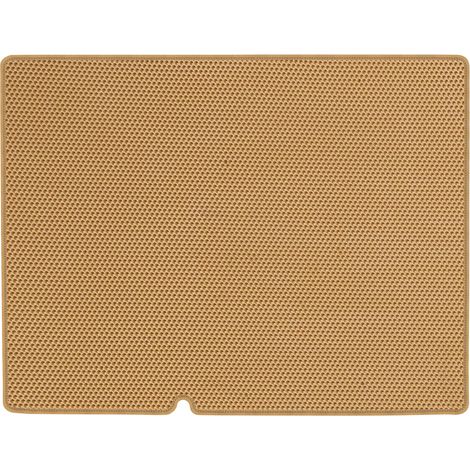 Citroen Berlingo III Kombivan ab 2019 EVA-Kofferraummatte HONEYCOMB – BEIGE (1/5)