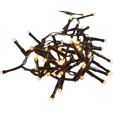 Star Trading Guirlande lumineuse LED Doré Blanc Chaud