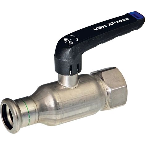 VSH XPress FullFlow Acero inoxidable Válvula de bola i/i 54xG2" (DN50) Tipo XPR21000, 2050001000