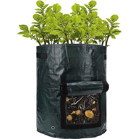 2 robuste Kartoffelpflanzsäcke aus Stoff – Sunny (1/5)