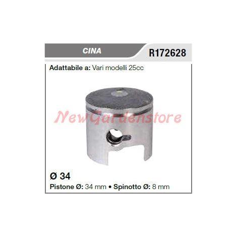 Pistone segmenti spinotto CINA vari modelli 25cc motosega R172628