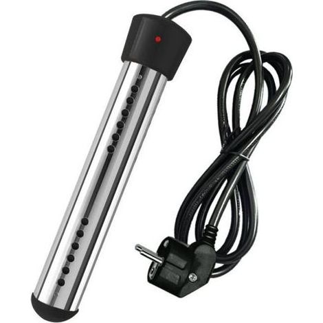 Calentador de agua eléctrico de voltaje sumergible de 2000W, calentador de agua para piscina, calentador de agua portátil adecuado para cubos de estanques (1/5)