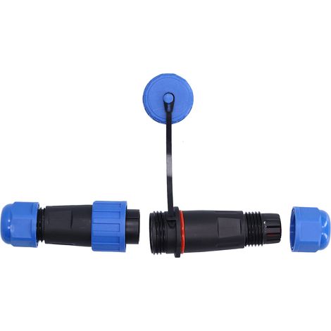 Connecteur aérien 4 broches IP68 étanche mâle femelle prise et douille pour industrie électrique automobile (1/5)