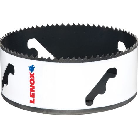 Lenox Speed Slot Hole Saw - 127mm Diameter, 40mm Cutting Depth, Heavy-Duty Steel, Model 3008080L