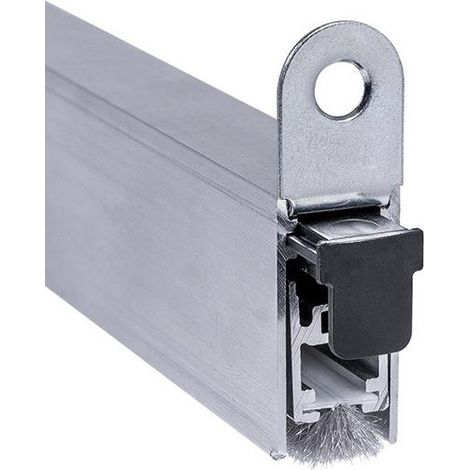 Joint de bas de porte automatique EllenMatic Brush 1208 mm avec support de montage