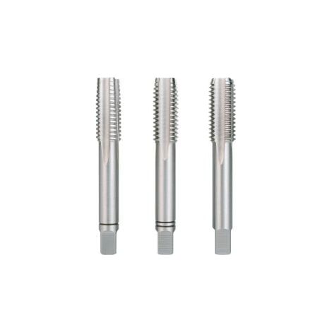 Maschi a  mano RUKO  M 20  DIN 352  HSSE-Co 5,  rettificati -  3 pezzi  - 230200E (1/2)