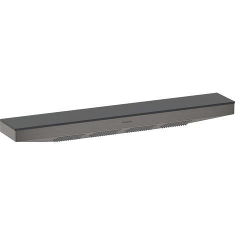 Douchette d'épaule 500 1jet RAINFINITY avec support de douche, finition chromé noir brossé