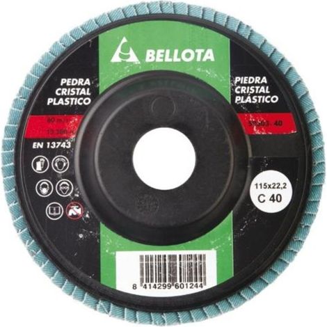 BELLOTA DISCO 50503-120 LÁMINA DESBASTE PIEDRA CARBUR SILICIO (1/2)