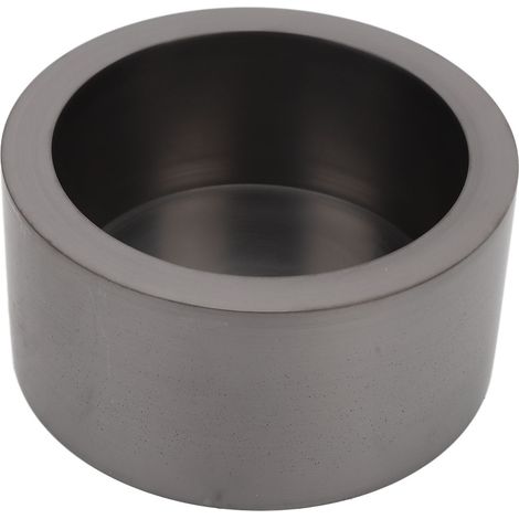Creuset de fusion et moulage en graphite haute pureté, moule de coulée pour métaux, raffinage industriel, moule de fonderie résistant haute température (1/5)