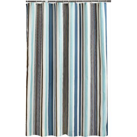 Duschvorhang 200 x 240 cm (L x H), Anti-Schimmel-Duschvorhänge, weiches Polyester-Stofffutter, Badvorhänge, Vorhang, schönes Modell für Badezimmer-WC