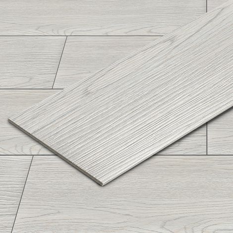 Randaco Vinyl Laminat 2.51m² Selbstklebend Hellgrau 18 Nachbildung Dielen Design Bodenbelag gefühlsecht