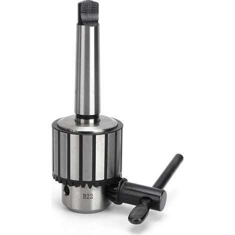 Mandrin de perceuse B22 haute efficacité 5-20mm, outil de serrage MTA3 en acier 40 pour manche B22 (1/5)