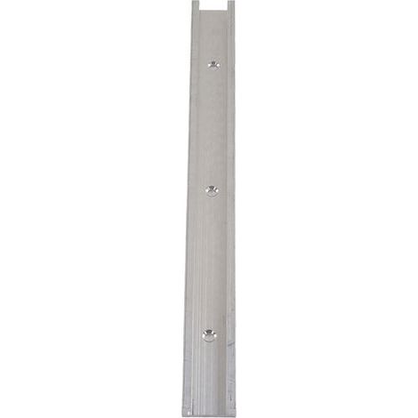 Gabarit de guidage à rainure en T en alliage d'aluminium pour table de meuleuse. outils de menuiserie DIY. 50 cm / 19.7 pouces (1/4)
