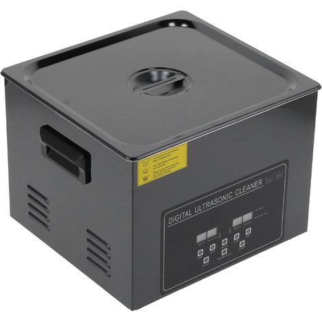 Nettoyeur à ultrasons numérique 15 L, cuve à ultrasons, machine de nettoyage de pièces YM-615AEU, prise 220 V (1/5)
