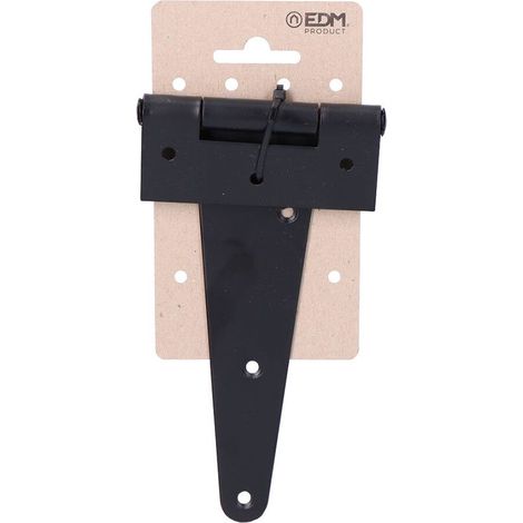Charnière T 150x90mm H° Epoxy Noir en Carton Suspendu EDM