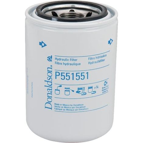 Filtre Hydraulique - P551551 - Pour Systèmes Hydrauliques Industriels et Agricoles - 0,37 Kg (1/2)