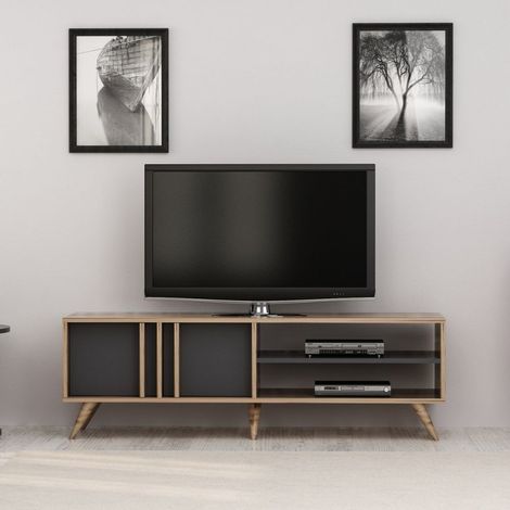 Porta Tv Rilla 150 noce antracite