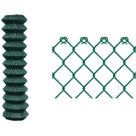 Grillage Plastifi� Vert Maille 50 x 50 mm Hauteur 175 cm Fil 2,5 mm Rouleau 25 m