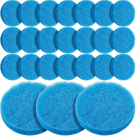 Ortviai 24 Spugne Filtranti Blu per Fluval FX4 FX5 FX6 – Alta Densità 17,8x17,8 cm – Affinamento Acqua Cristallino – Design Funzionale per Acquario (1/5)