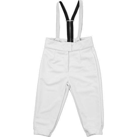 Pantalon d'escrime anti-perforation 350N tissu élastique couture fine certifié CFA taille 42 150-155cm 40kg équipement professionnel d'entraînement (1/5)