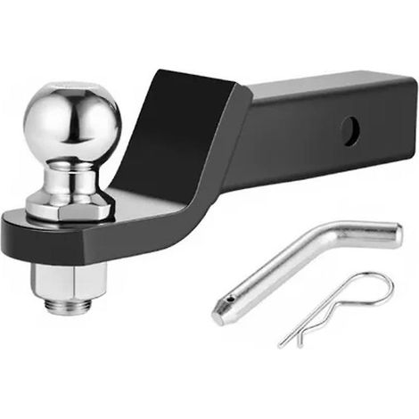 Kugelkupplung für 2-Zoll-Aufnahme, universelle Nachrüstung, Anhängerkupplung, massive Anhängerkugel (1/5)
