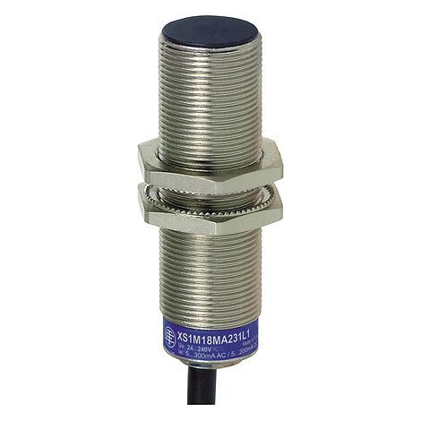 Détecteur inductif OsiSense XS1 M18 portée 5mm alimentation 20-264V (XS1M18MB250L2)