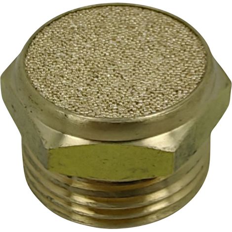 TRU COMPONENTS Druckluft-Schalldämpfer TC-12770340 Außengewinde G3/4" 15 bar Messing 1 St.