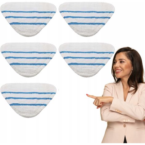 Copertura in microfibra per scopa a vapore Ariete Silvercrest Cadry H2O - 5 pezzi (1/5)
