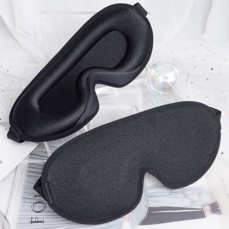 Masque de protection oculaire 3D stéréoscopique noir (1 pièce) (1/5)