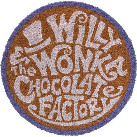 Willy Wonka - Fußmatte „Willy Wonka und die Schokoladenfabrik“ (50 cm) (1/5)