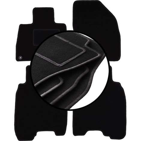 Set completo di tappetini in velluto per: Honda Civic VIII hatchback (2006-2012) (1/5)