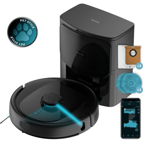 Cecotec Conga 9590 Spin Revolution Ultra Power Home 3 l Schwarz