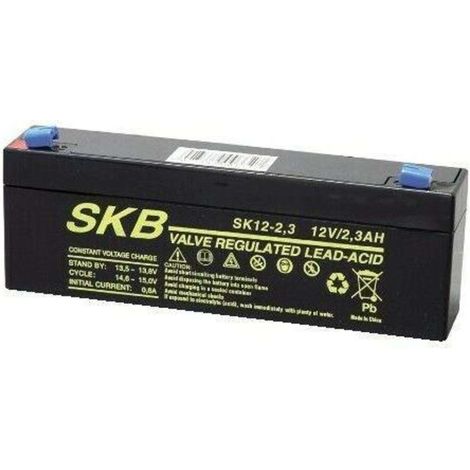 BATTERIA RICARICABILE SKB AL PIOMBO 12V 2,3A (38640205)