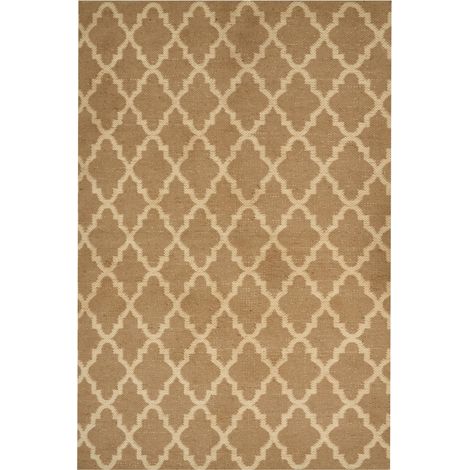 Teppich MERMER Beige 200 x 300 cm Jute