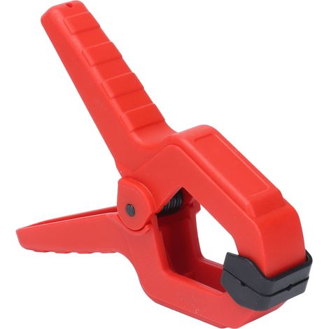 Federklemmen mit weichem Gummigriff, Basisklemmen aus technischem Kunststoff, verstärkte Federhalteklemmen, Set dekorativer Klemmen, Mehrzweckwerkzeug. (1/5)