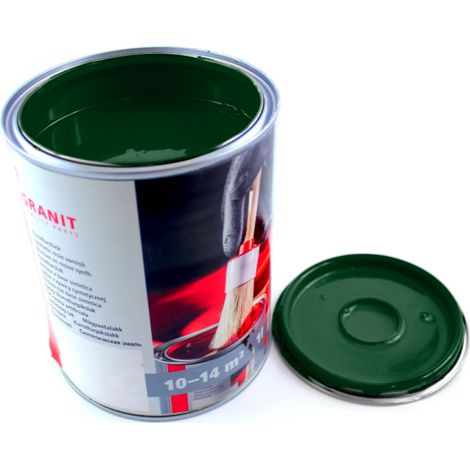 Barniz de pintura Fliegl color verde oscuro Nopolux Wickens Granite, 1 lata de 1 litro (1/2)