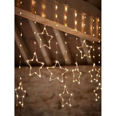 Lumineo Illuminazione a Tenda 158 LED Bianco Caldo - 200x60cm
