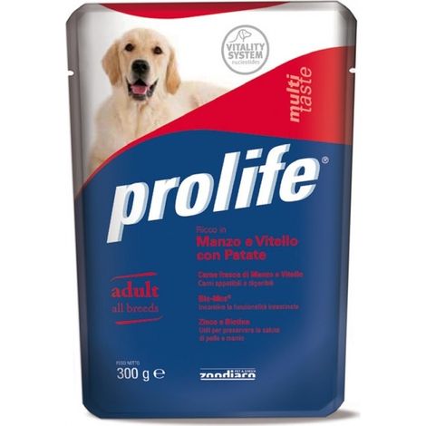 Cane - Manzo, Vitello & Patate Prolife 300 gr