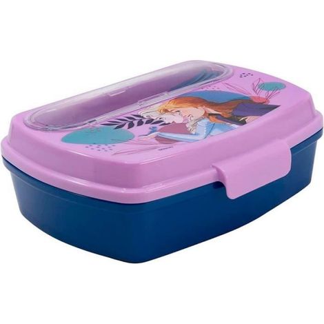 Boîte Lunch - Rectangulaire - 17 x 14 x 6 cm - Sans BPA - Pour Enfant