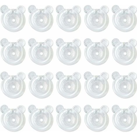 20 X Clips Housse De Couette, Couette Clips Pour Garder La Couette En Place, Housse De Couette Housse De Couette Beignets Attaches De Couette (1/5)