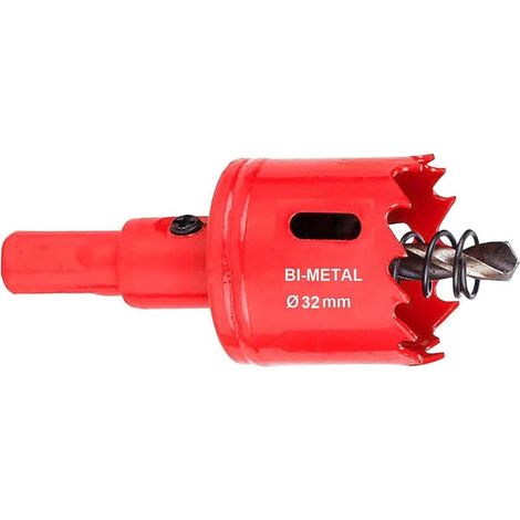 Scie Cloche - 32 mm - M42 Bimétal - Pour Bois Métaux Plastique - Adaptateur Hexagonal - 1 Pièce (1/5)
