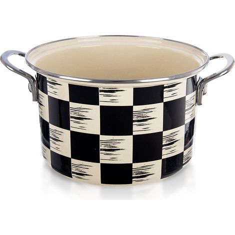 Vaso smaltato CHECKERBOARD 20 cm, 3 l (1/5)
